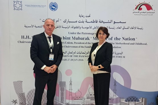 The Delegation of the Parliamentary Assembly of Bosnia and Herzegovina participates in Abu Dhabi in the 2nd Session of the Women Parliamentarians Forum of the Parliamentary Assembly of the Mediterranean